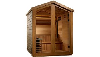 Golden Designs Kaarina 6-Person Outdoor Traditional Sauna | Cedar | GDI-8506-01