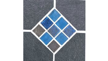 National Pool Tile Slate 6x6 Series | Ash | SLT-ASH DECO