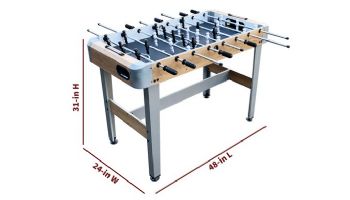 Hathaway Amherst 48-Inch Foosball Table | BG50368