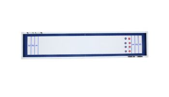 Hathaway Crestline 12-Ft. Outdoor Shuffleboard Table | White | BG50370