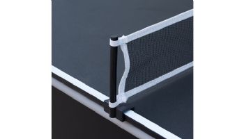 Hathaway Maverick II 7-Ft. Pool Table with Table Tennis Top | Black with Blue Felt | BG50390