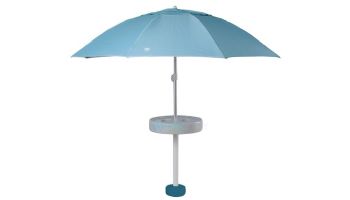 Shade Science Pool Buoy Floating Pool Umbrella | Harbor Blue | PB-16011-HAR