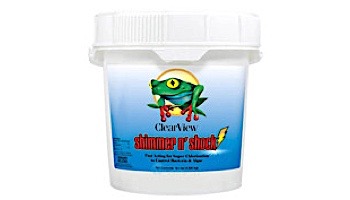 ClearView Shimmer-N Shock Granular Chlorine DiChlor | 10 LB | CVDB010