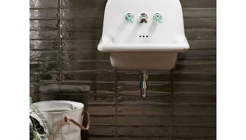 National Pool Tile Scents 3x16 Series | Gray | SCT-GRAY