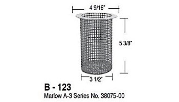 Aladdin Basket for Marlow A-3 Series No. 38075-00 | B-123