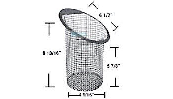 Aladdin Slant Top Basket for Pac Pumping SD 6738 | B-56