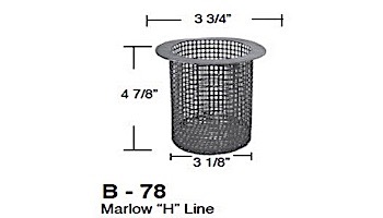 Aladdin Basket for Marlow H Line | B-78