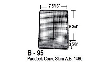 Aladdin Basket for Paddock Conv. Skim A.B. 1460 | B-95