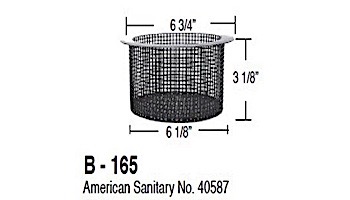 Aladdin Basket for American Sanitary No. 40587 | B-165