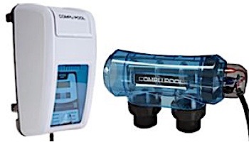 CompuPool Salt Chlorine Generator For Above Ground Pools up to 20,000 Gallons | CPSC16-AG