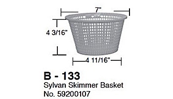 Aladdin Basket for Sylvan Skimmer No. 59200107 | B-133