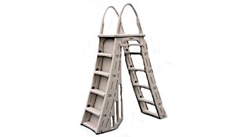 Confer Plastics Roll-Guard A-Frame Safety Ladder with Barrier System | 7200