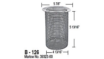 Aladdin Basket for Marlow No. 39323-00 | B-126