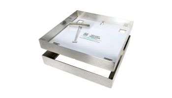 Hide 12_quot; Pool Deck Skimmer Lid Kit | 1-3/8_quot; x 1-5/8_quot; | HSL12-1.6 loading=