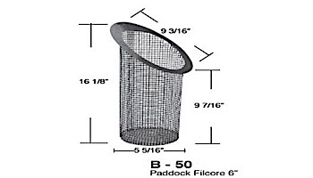 Aladdin Basket for Paddock Filcore 6in | B-50