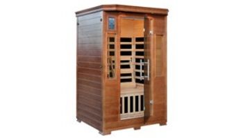 HeatWave Majestic 2-Person Hemlock Premium Infrared Sauna with 6 Carbon Heaters | SA3209