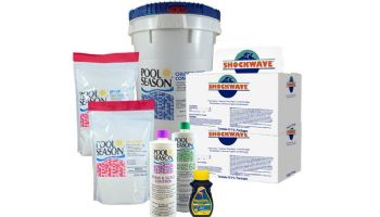 Pool Season Large Chemical Supply Kit | HGH-50-9500