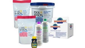 Pool Season Large Chemical Supply Kit | HGH-50-9500