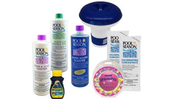 Pool Season Deluxe Pool Opening Chemical Kit | 15,000 Gallons | HGH-50-9502
