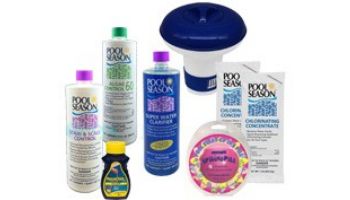 Pool Season Deluxe Pool Opening Chemical Kit | 30,000 Gallons | HGH-50-9503