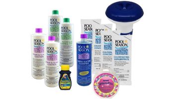 Pool Season Deluxe Pool Opening Chemical Kit | 30,000 Gallons | HGH-50-9503
