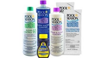 Pool Season Deluxe Pool Opening Chemical Kit | 30,000 Gallons | HGH-50-9503