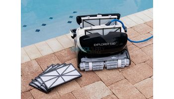 Maytronics Dolphin Explorer E40 Inground Robotic Pool Cleaner | 99991083-XPI