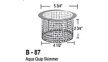 Aladdin Basket for Aqua Quip Skimmer | B-87