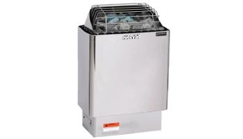 Golden Designs Harvia 8.0kW Kip Heater with Stone | 240V 8kW | Stainless Steel | JH80W2401