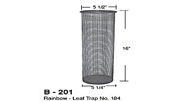 Aladdin Basket for Rainbow - Leaf Trap No. 184 | B-201