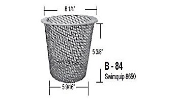 Aladdin Basket for Swimquip 8650 | B-84