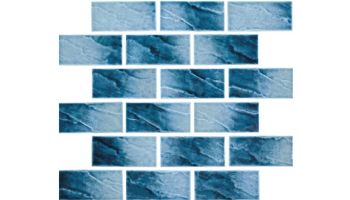 National Pool Tile Disko Bay 2x4 Series | Ocean Blue | DSB-BLUE2X4