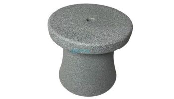 Global Pool Products 17" Pool Lounger Side Table | Grey | GPP-LF-TTS-G