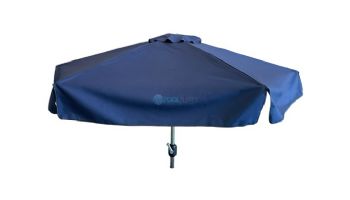 Global Pool Products 7' Stainless Steel Umbrella for Side Table | Blue | GPP-LF-UMB-B