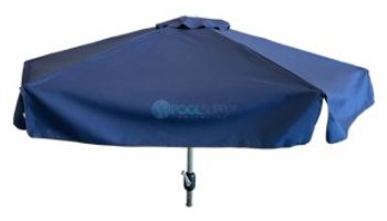 Global Pool Products 7' Stainless Steel Umbrella for Side Table | Blue | GPP-LF-UMB-B