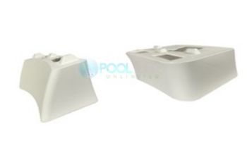 Global Pool Products Lounge Chair Deep Water Kit | White | GPP-LF-DW-W