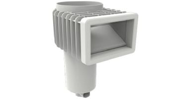 BuildTuff Standard Skimmer with Large Basket | Lid Included Complete with Key | Gray | 11090052