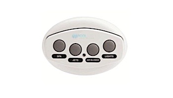 Pentair iS4 Spa-Side Remote Control | 4 Button White 100 ft Cable | 521885