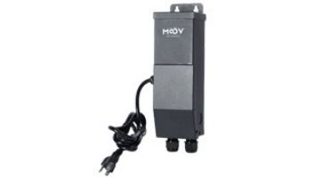 Moov Transformer for Lighting | Wall Outlet/Switch | 110V 2 Lines 12/14V 100W | Up to 7 Lights | MT100S