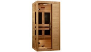 Golden Designs Dynamic Veneto 1-2 Person Ultra Low EMF FAR Infrared Sauna | Canadian Hemlock | DYN-6115-05 Elite