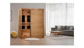 Golden Designs Dynamic Toscana 3-Person Ultra Low EMF FAR Infrared Sauna | Hemlock | DYN-6315-05 Elite