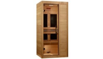 Golden Designs Maxxus S-Line Yoga 2-Person Low EMF FAR Infrared Sauna | Hemlock | MX-S206-01