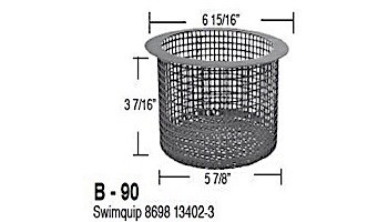 Aladdin Basket for Swimquip 8698 13402-3 | B-90