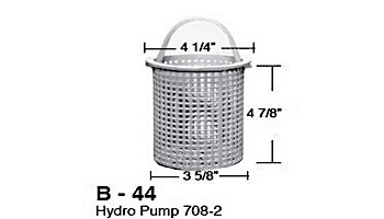 Aladdin Basket for Hydro Pump 708-2 | B-44