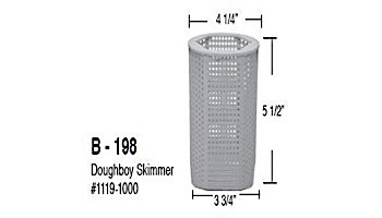 Aladdin Basket for Doughboy Skimmer #1119-1000 | B-198