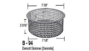 Aladdin Basket for Demott Skimmer [Swimrite] | B-94