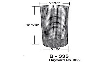 Aladdin Basket for Jacuzzi Hayward No. 335 | B-335