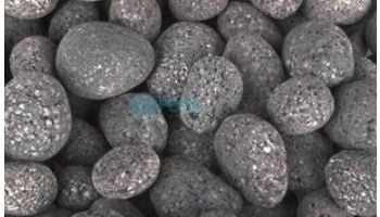 The Outdoor Plus 50lb Polished Lava | 2" to 3" | 1/2 Cubic Foot | OPT-PLSM-50
