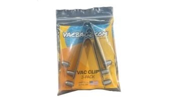 Vacbagz Stainless Steel V Clip for Pool Accessories | V-CLIP 3 PK