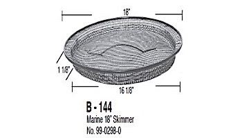 Aladdin Basket for Marine 18_quot; Skimmer No. 99-0298-0 | B-144